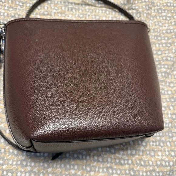 Mollie Coach Town Bucket Bag - Brown Leather - Picture 8 of 10